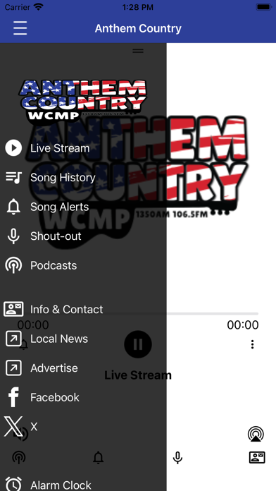 Anthem Country WCMP-AM iPhone screenshot 2 - Entertainment app