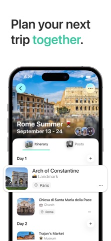 Vaya: Social Travel Planner iPhone screenshot