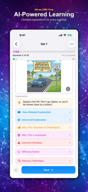 IL DMV Prep screenshot 1