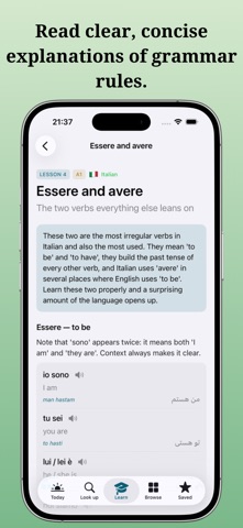 ItFarsi: Farsi Dictionary iPhone screenshot