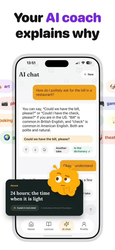 Quobble - AI Learn Language screenshot 4 of 6