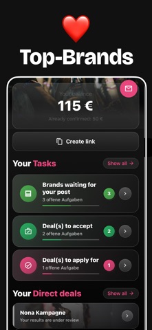 pinkthelink: Influencer & UGC Screenshot 2 of 3