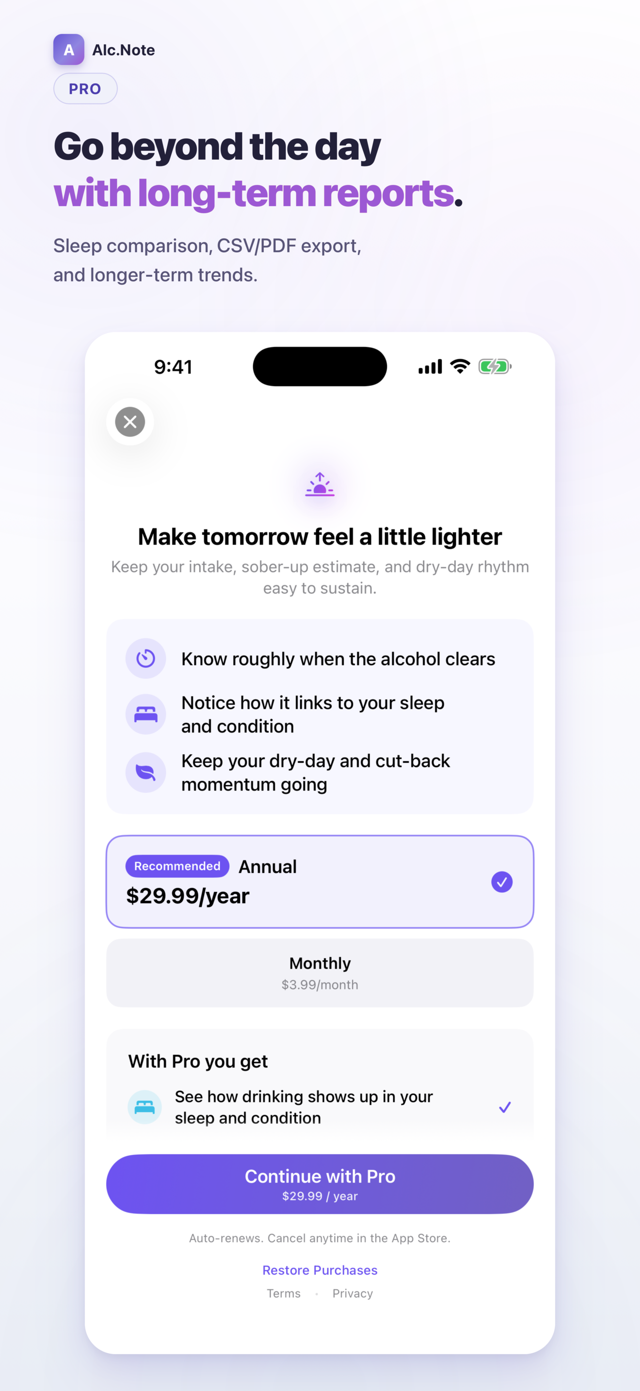 Alcohol Tracker - Alc.Note screenshot 6