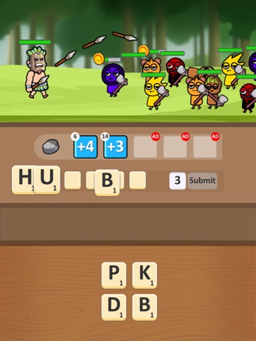 Battle of the Vowels iPad screenshot