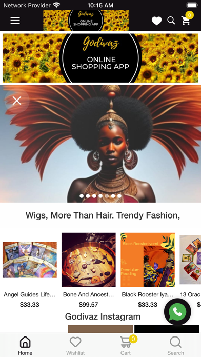 Godiva Oya Bey's Online Shop Screenshot