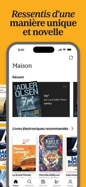 Kobo by Fnac iPhone screenshot 3