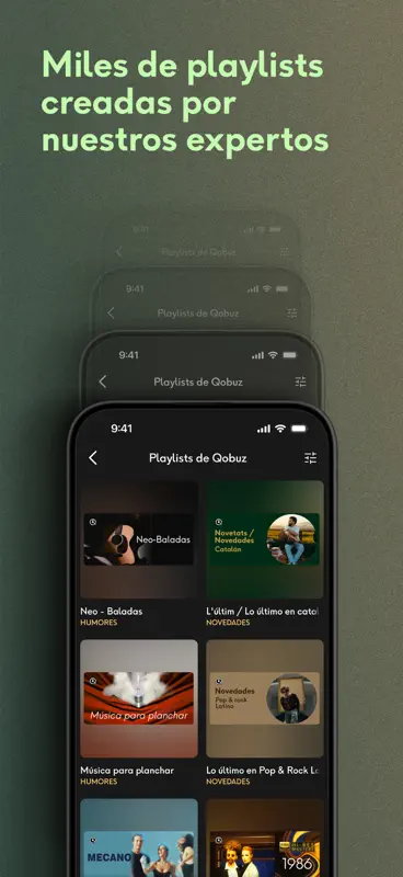 Qobuz: Música y editoriales screenshot 8 of 10