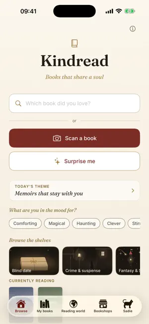 Kindread: Book Recommendations screenshot 1