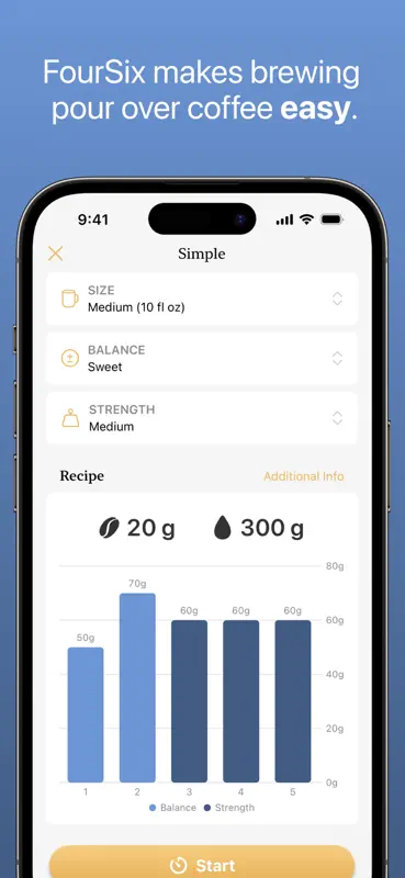 FourSix Coffee Timer screenshot 1 of 5