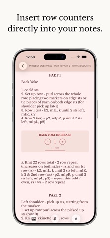 Knitted - Knitting Diary App Screenshot 5 of 10