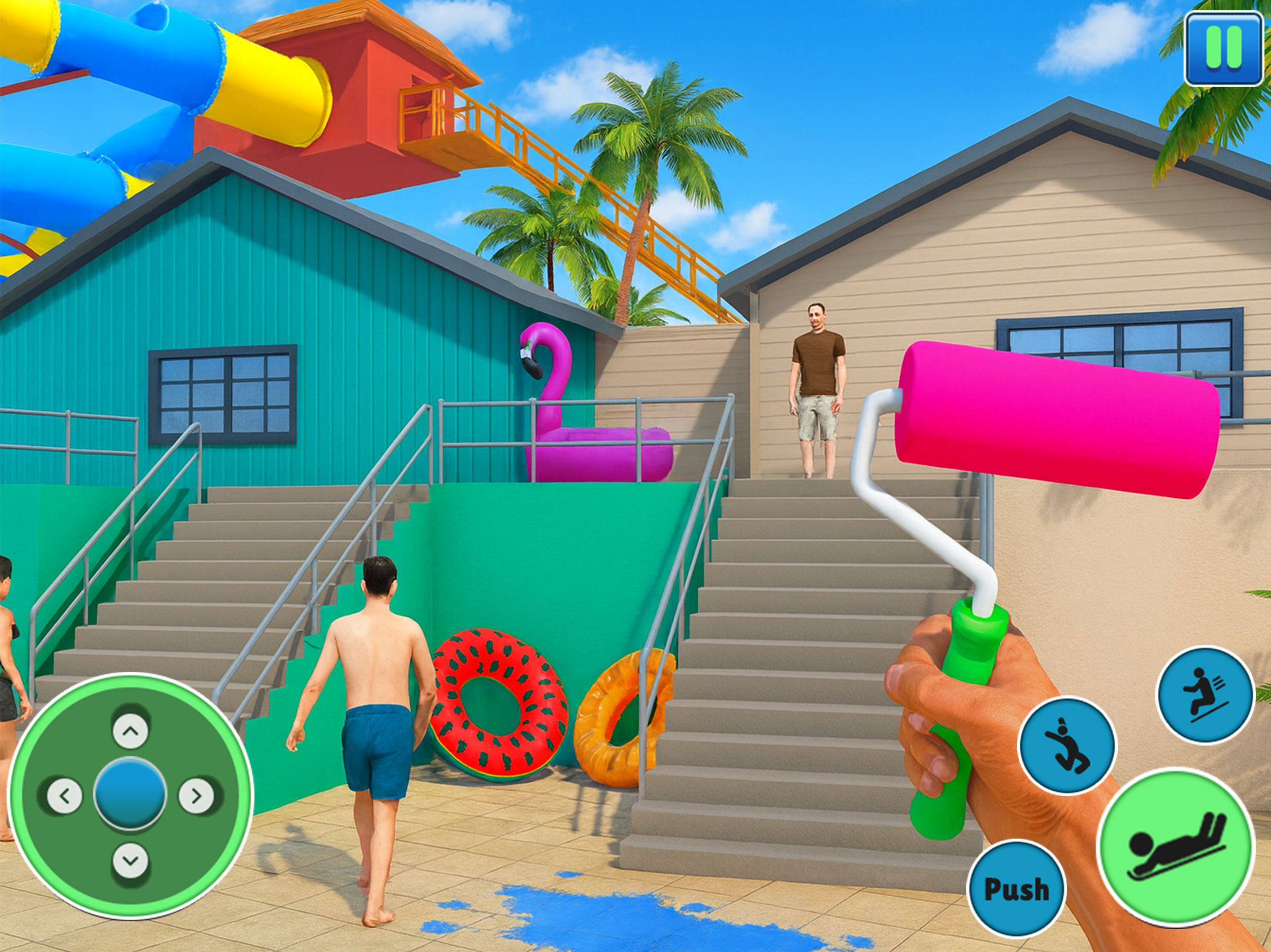 Water Slides Park Manager 3D screenshot 11