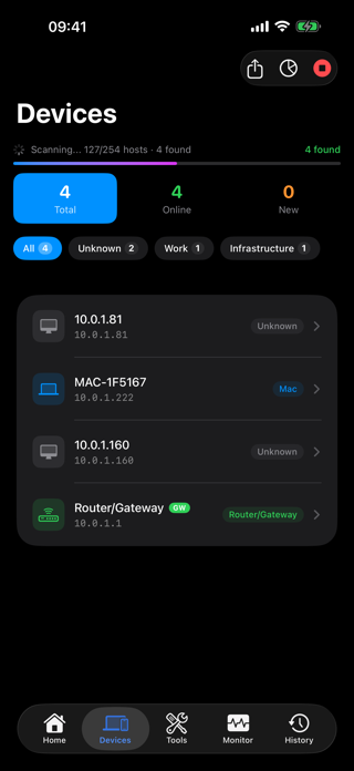 PingKit - Network Tools Screenshot 6 of 10