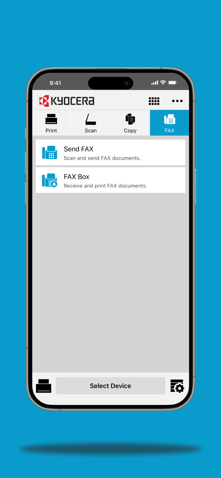 KYOCERA Mobile Print screenshot 4