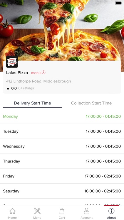 Lalas Pizza Online