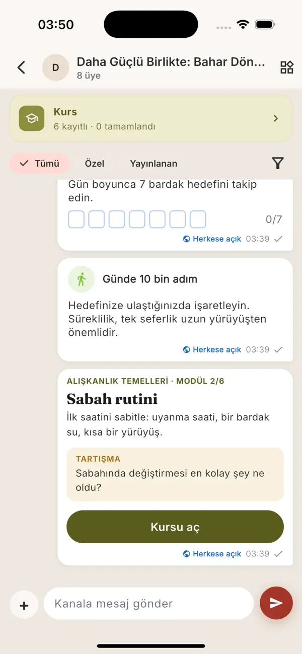 Screenshot #3 pour Bitir: Grup Koçluğu