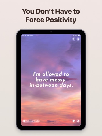 Daily Affirmations - MoodMaker iPad screenshot