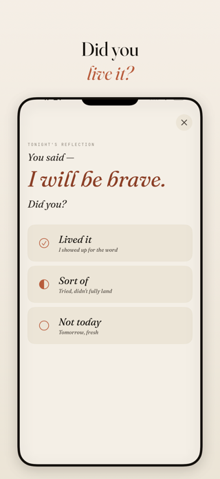 Daily Intention — North Screenshot 3 of 6