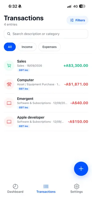 Profit Tracker Simple screenshot 3