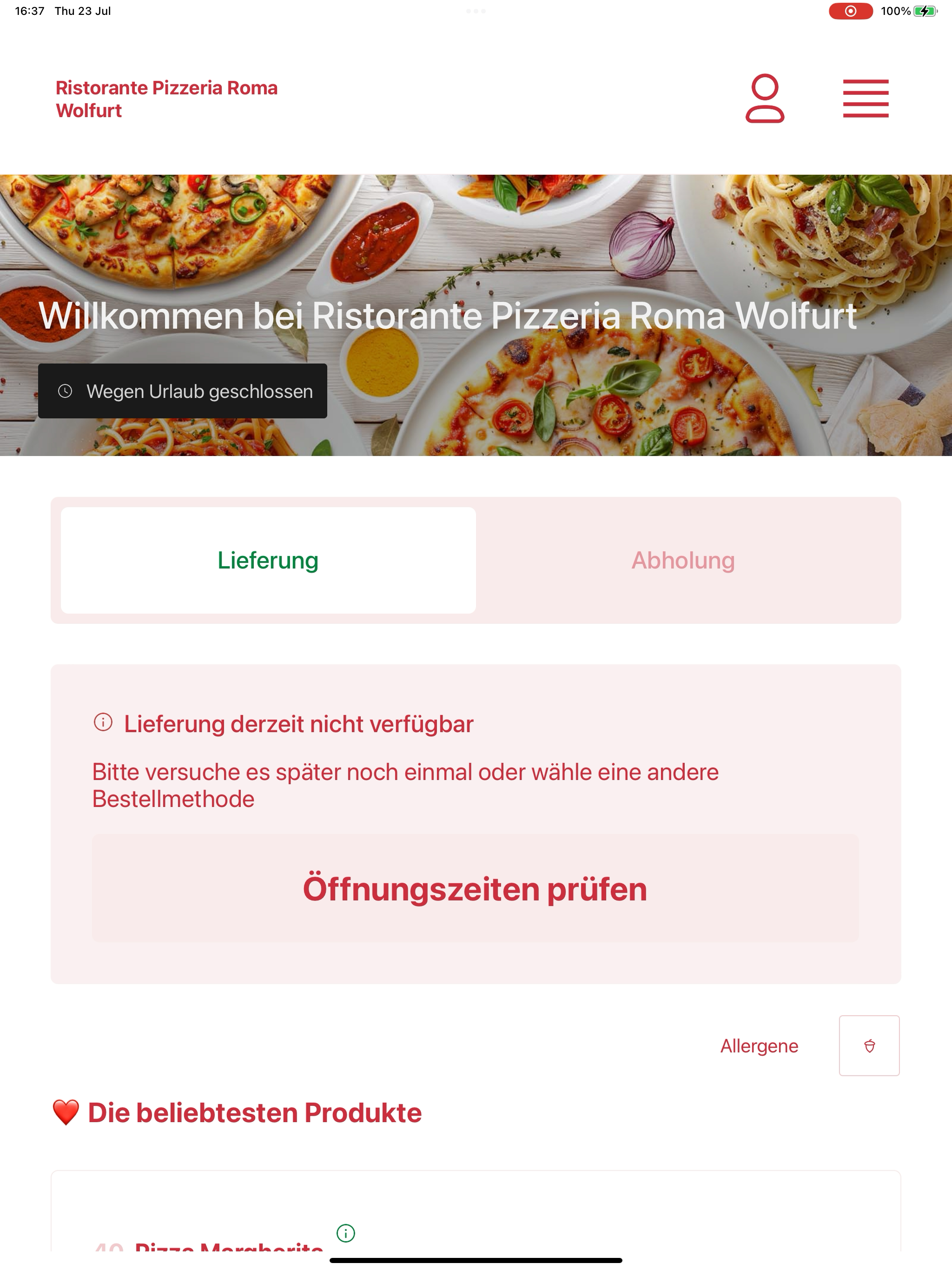 Ristorante Pizzeria Roma AT screenshot 13