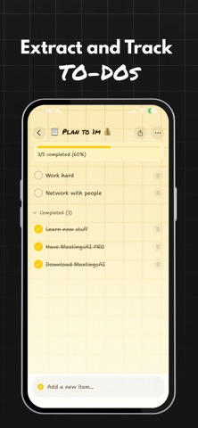 MeetingsAI: Notes & Summary Screenshot 10 of 10