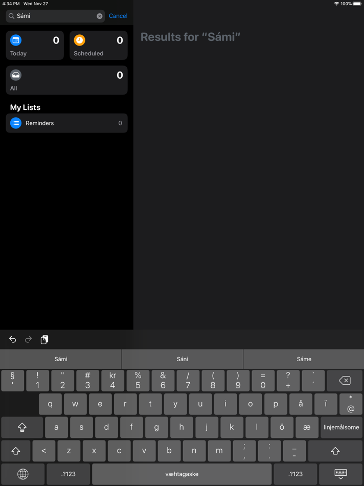 #2. Divvun Dev Keyboards (iOS) 由: UIT The Arctic University of Norway
