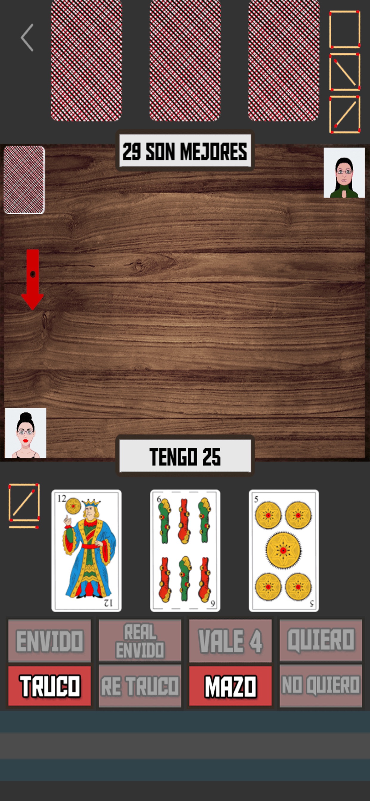 Screenshot 3 of Truco Argento AR