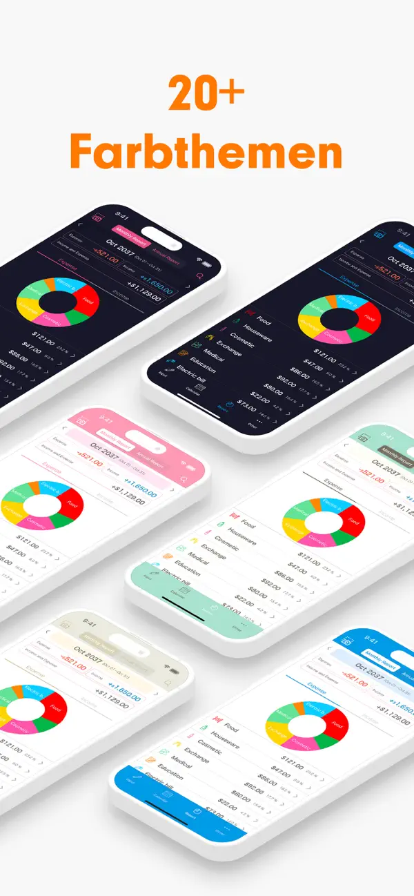Ausgaben Manager - Money Note iPhone App Screenshot 6 – Finanzen