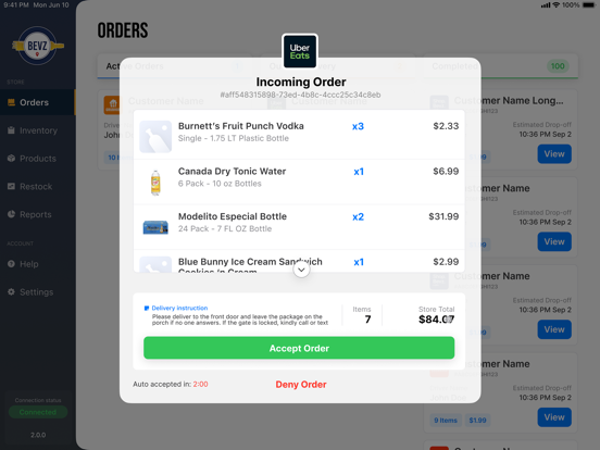 Bevz Retail App app screenshot 2