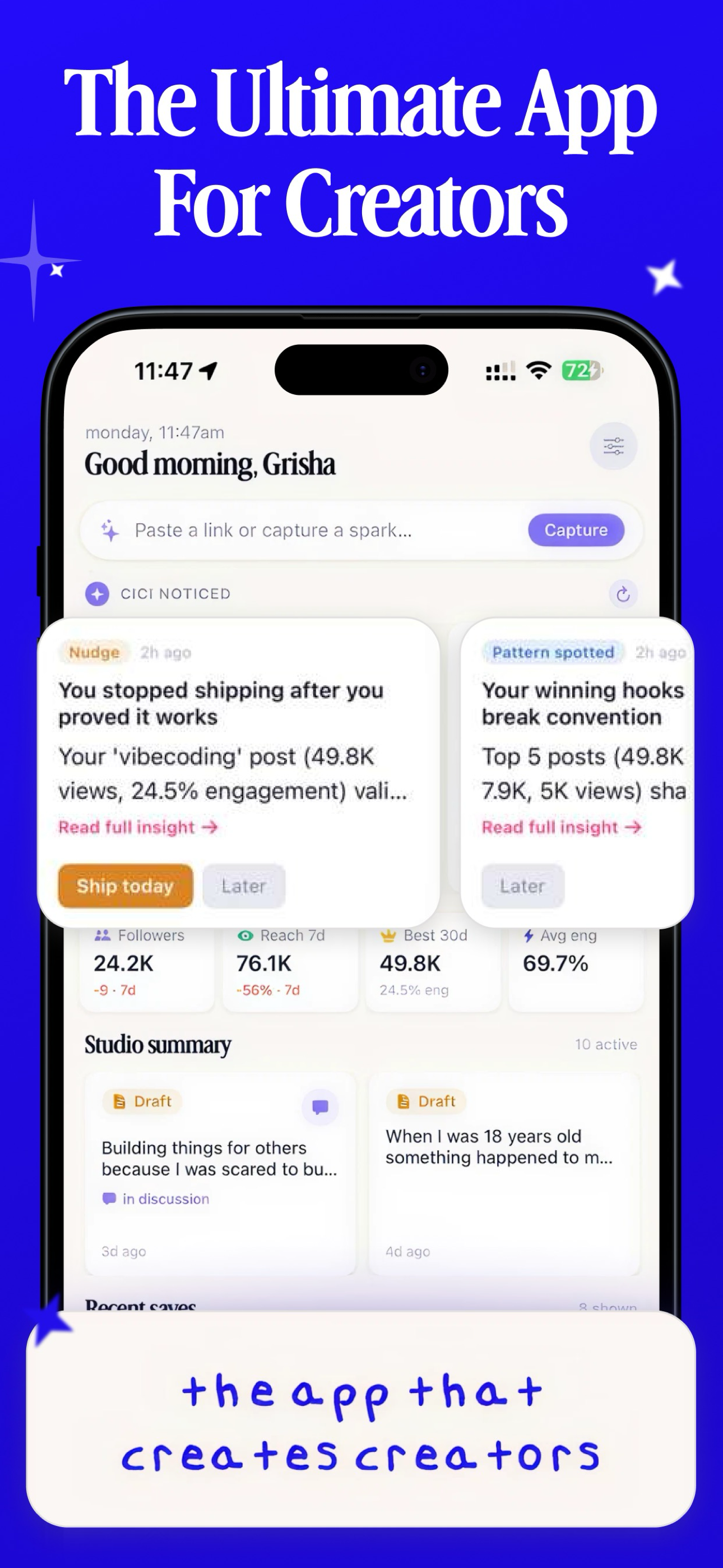 Creator Creator: Content Coach screenshot 3