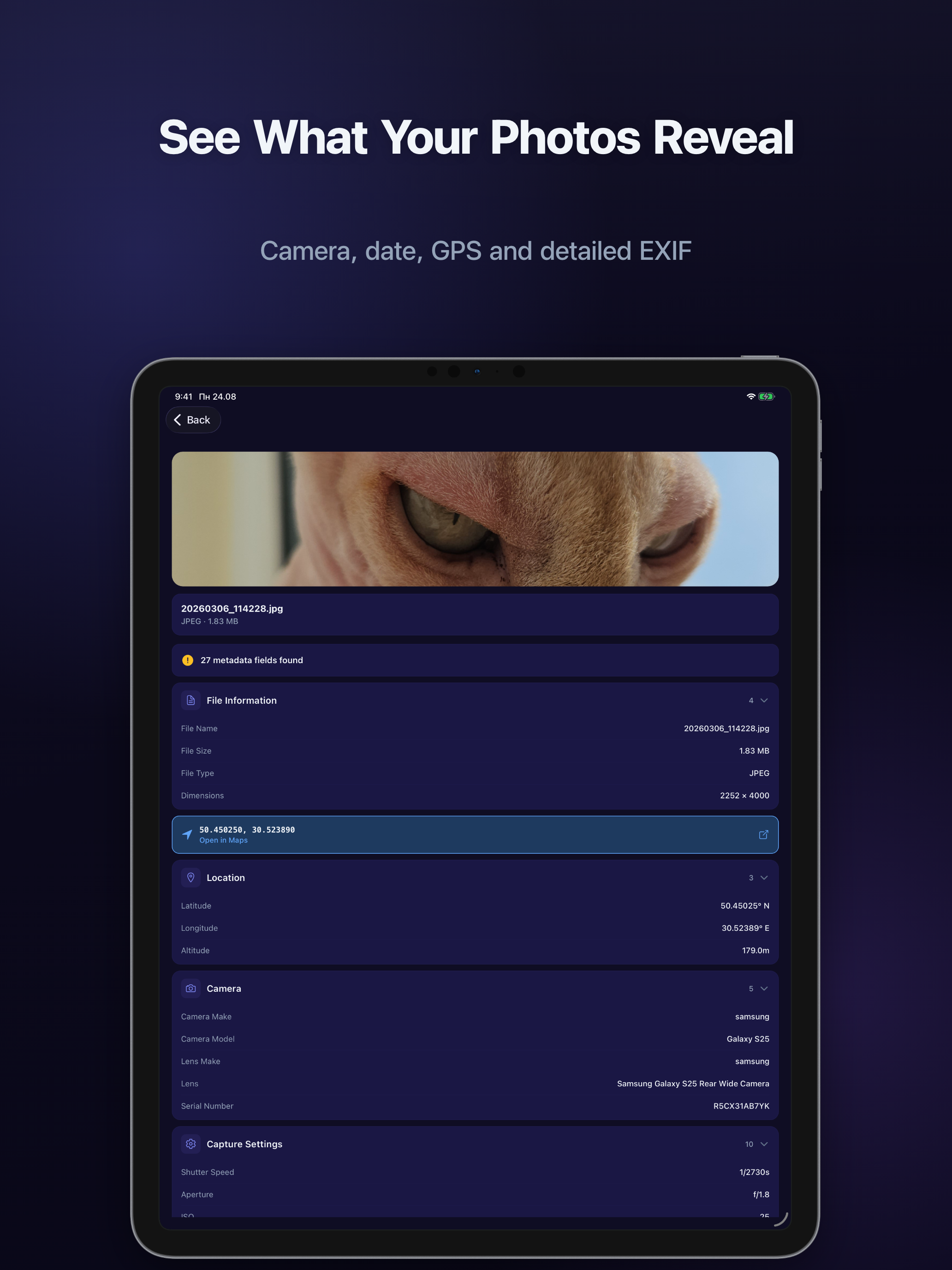 Exif Cleaner: Remove Metadata screenshot 11