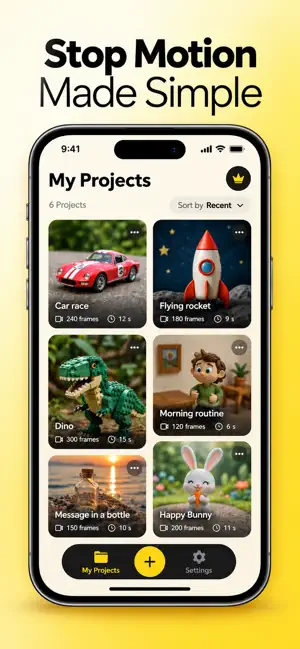 Stop Motion Video Maker screenshot 1