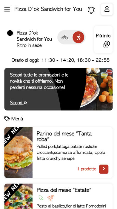 Pizza D'ok Sandwich for You Screenshot