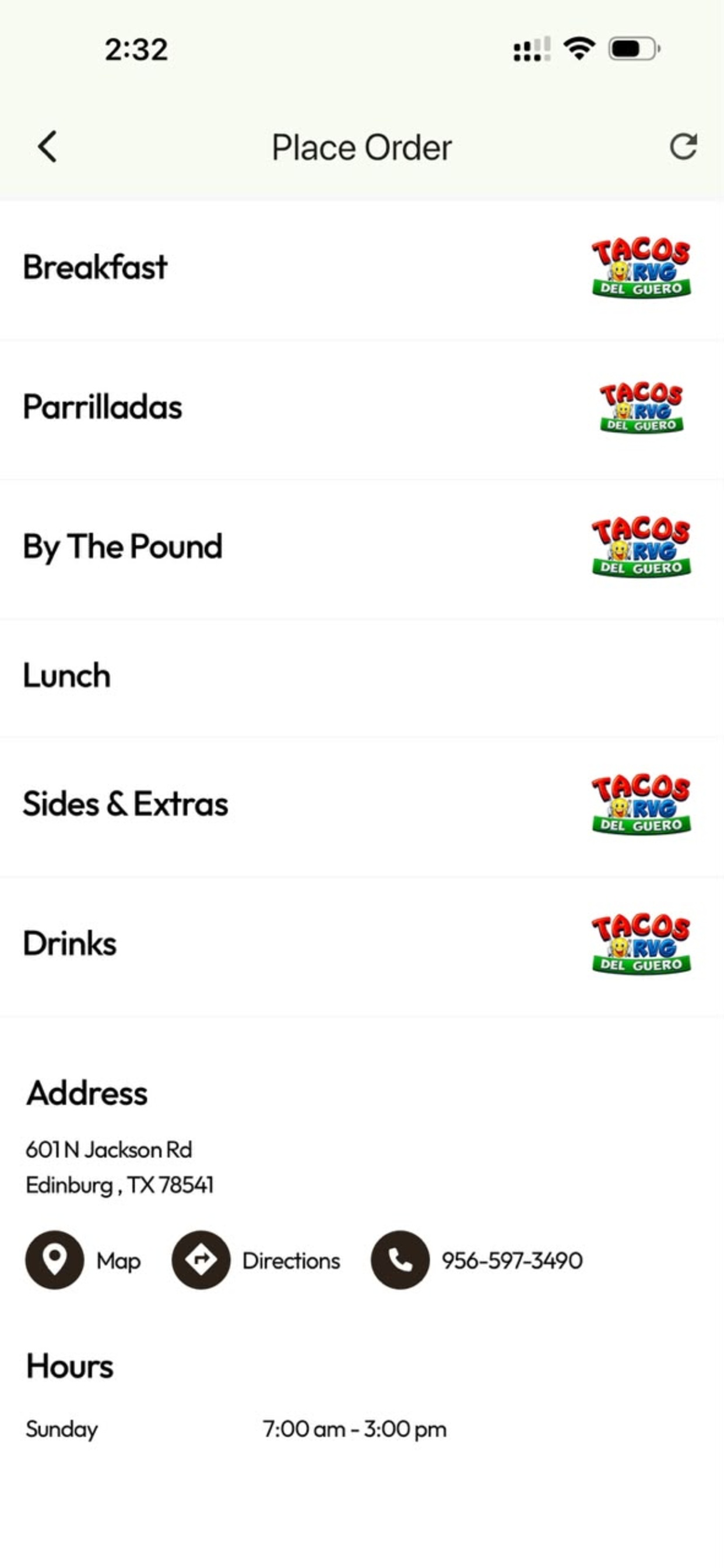 RVG Tacos Del Guero screenshot 6