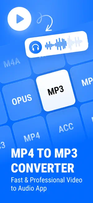 MP4 to MP3 - Audio Converter screenshot 1
