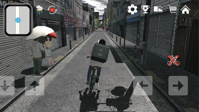 Delivery Food Sim- Japan Osaka Screenshot