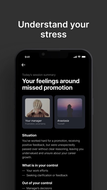 Eve: Workplace Stress AI Coach screenshot-3