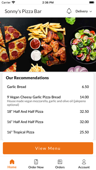 Screenshot #2 pour Sonnys Pizza Bar
