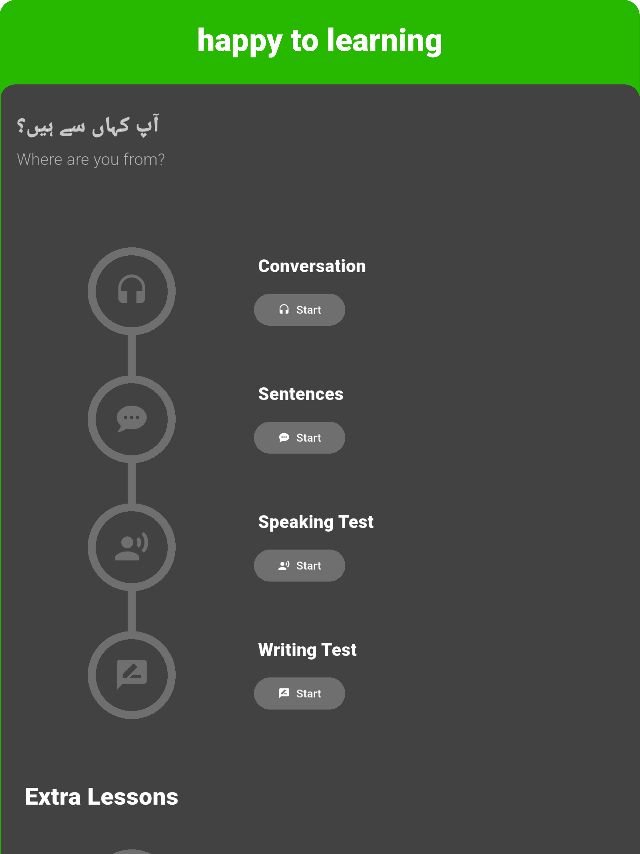 Urdu - Listening Speaking