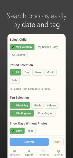 Baby Days: Daily Photo & Diary screenshot 4