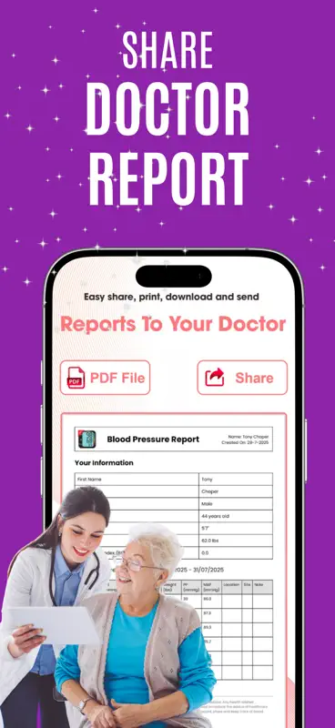 Free Blood Pressure Monitor screenshot 6 of 10