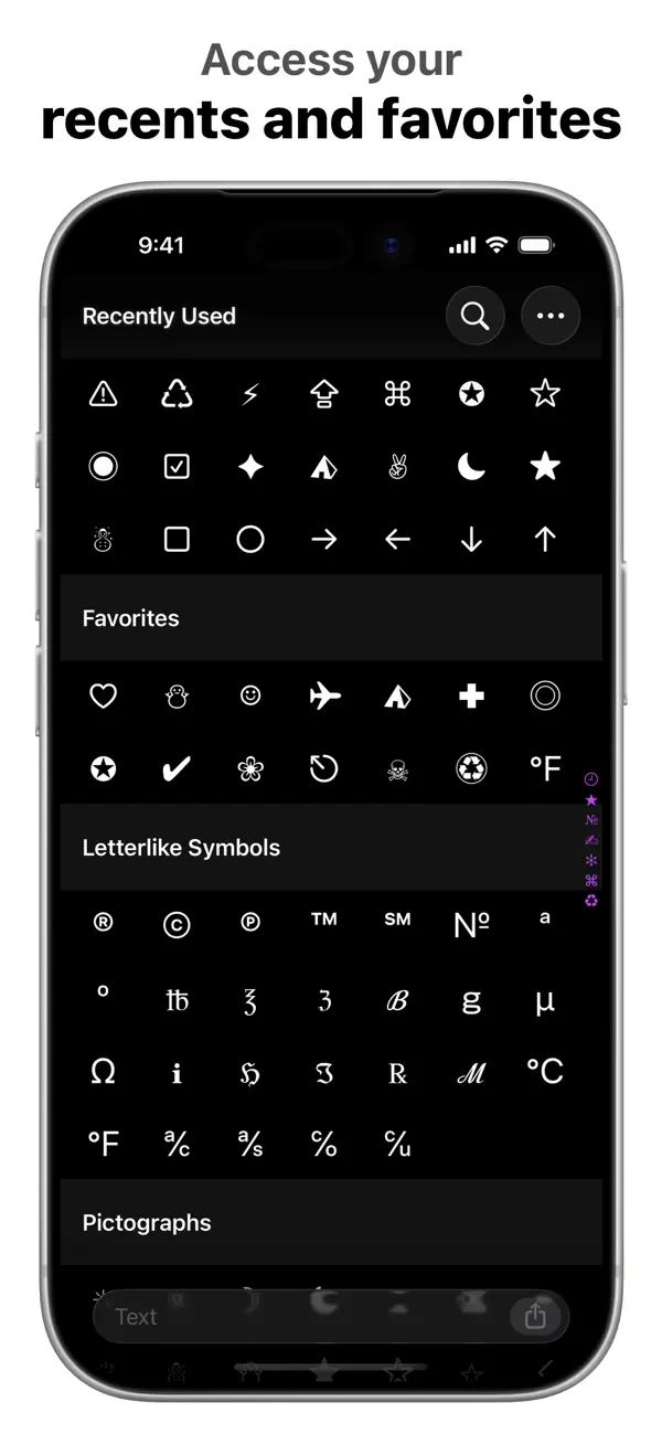 #3. UniChar — Unicode Keyboard (iOS) Podle: Jordan Hipwell