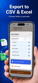 Export Contacts To CSV Excel screenshot