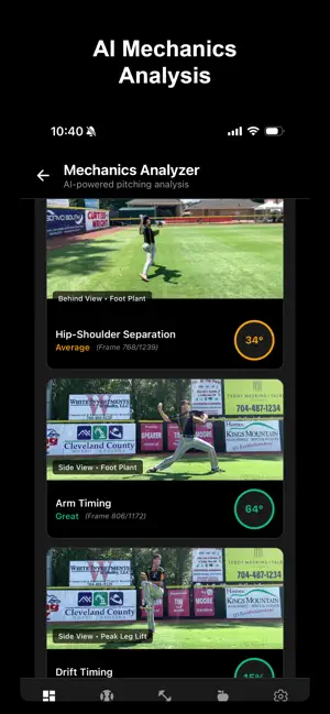 Veloforge: Baseball Training screenshot 3