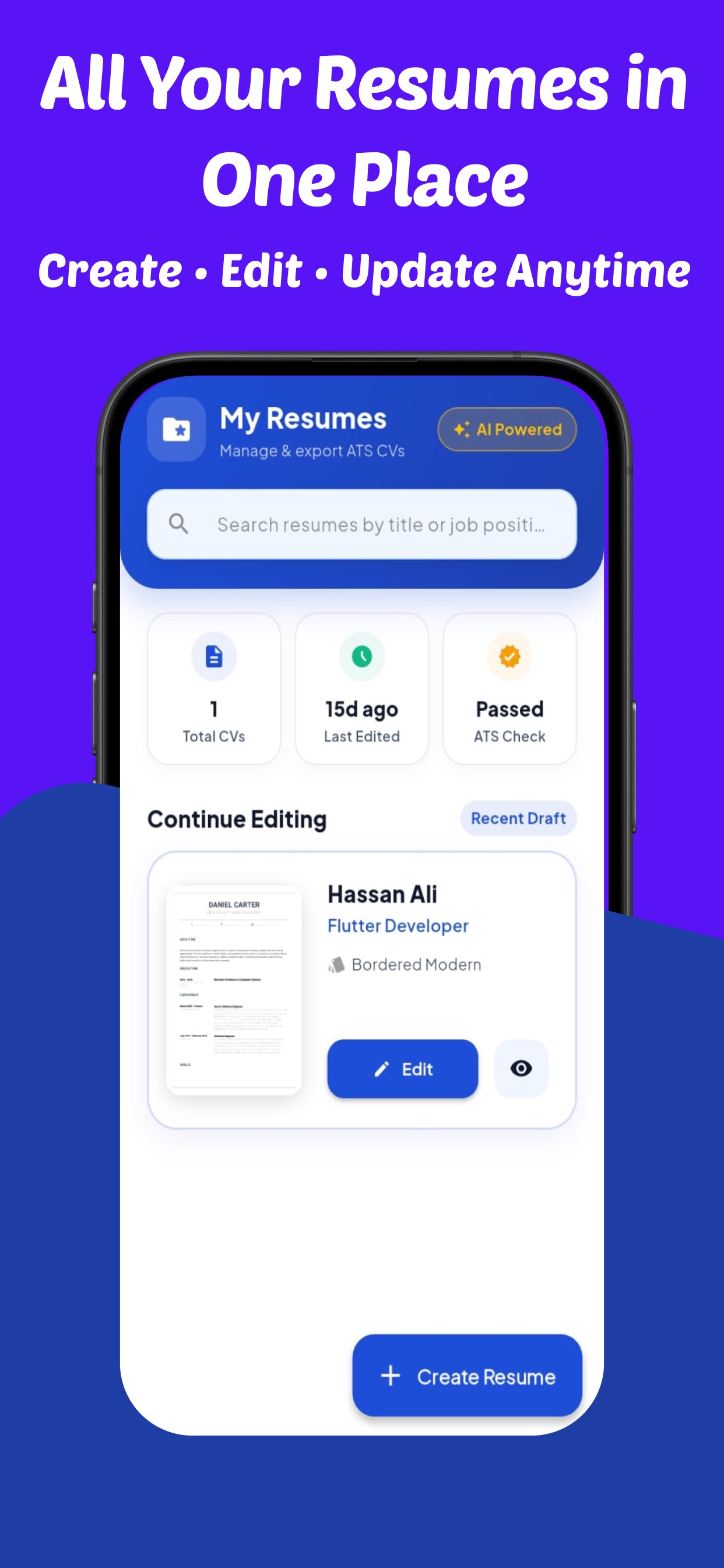 Screenshot 5 of Resumer Builder & CV Maker