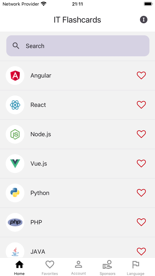 #1. IT Flashcards (iOS) Podle: Szymon Bodych