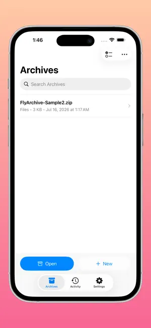 FlyArchive screenshot 1