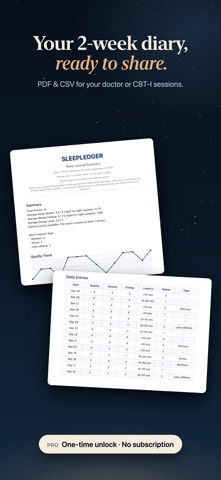 Sleep Ledger: Sleep Diary Screenshot 7 of 8