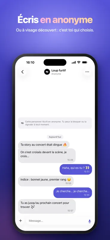 ConnectedMe2 : chat & stories screenshot 2 of 8