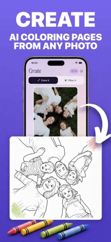 SnapColor: Coloring Book Maker Screenshot 1 of 8
