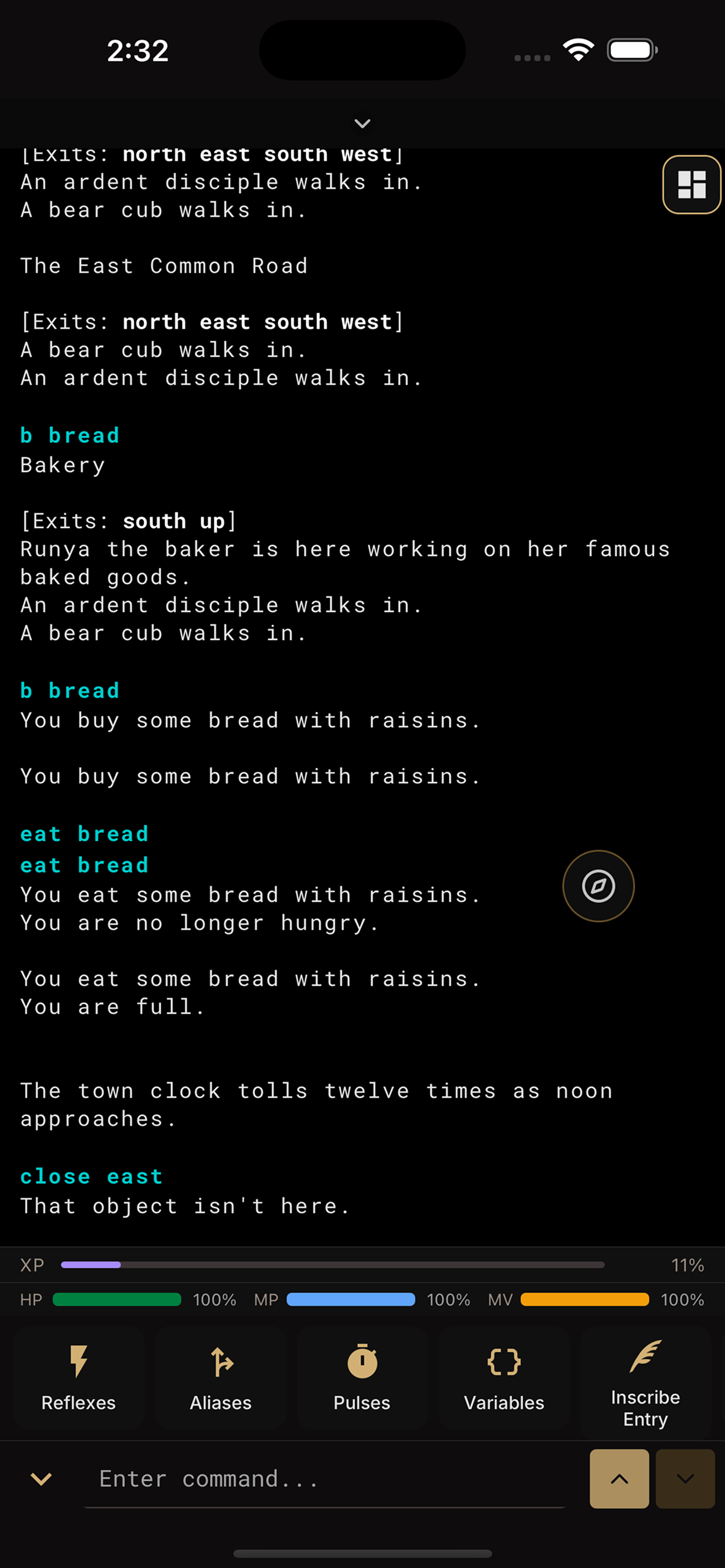 MudMonster: MUD Client screenshot 6